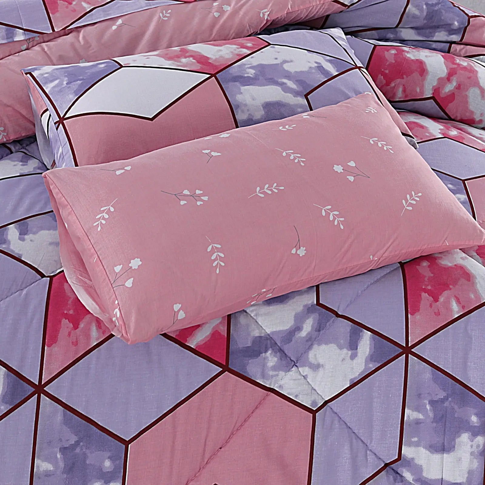 Pink Illusions 6-Pcs Cotton Punch